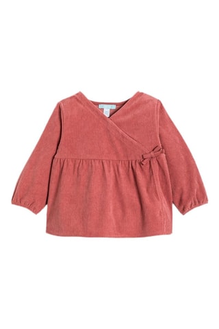 Blusa y pantalón de pana - Rosa oscuro - Obaïbi