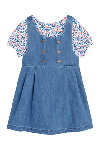 Vestido y camiseta - Azul - Obaibi