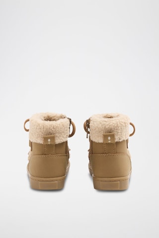 Botines forrados - Beige