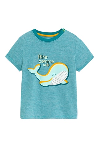 Camiseta - Azul pato