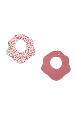 2 baberos - Rosa