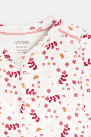 Pelele de terciopelo - Rosa