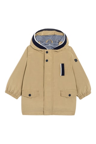 Parka con capucha 2 en 1 - Beige