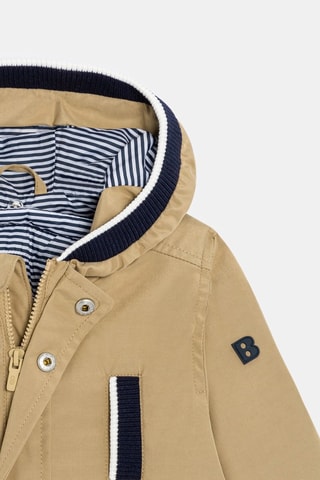 Parka con capucha 2 en 1 - Beige