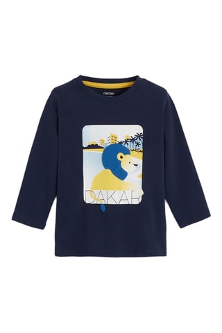 Camiseta - Azul marino