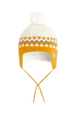 Gorro de aviador - Amarillo