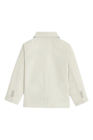 Chaqueta de lino - Crudo