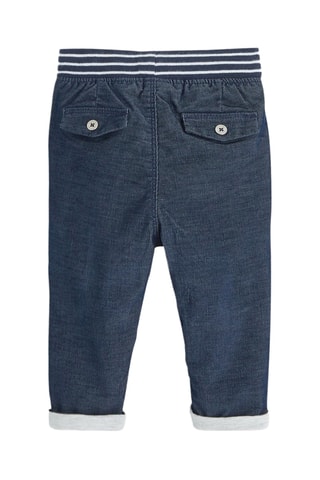 Pantalón de pana - Azul oscuro jaspeado