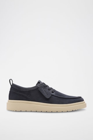 Nubuck Mocassins Polden - Marineblauw