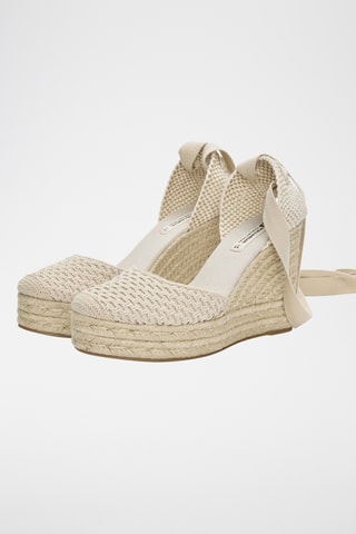 Espadrilles compensées - Beige