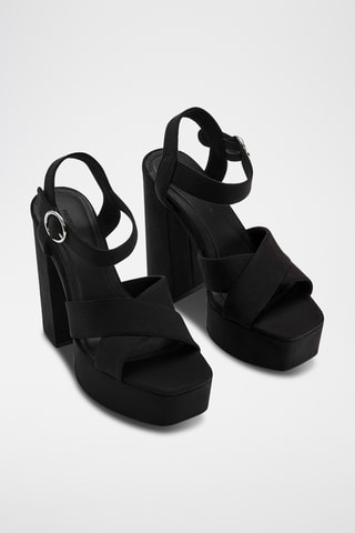 Sandalen met Hak - Zwart
