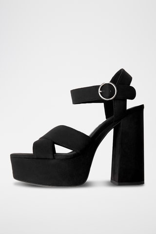 Sandalen met Hak - Zwart