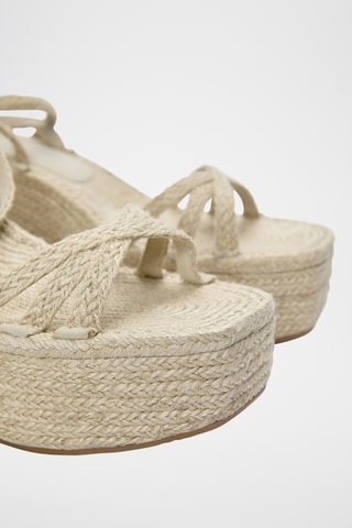 Sandalen met Sleehak - Beige - Pull & Bear