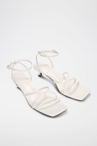 Sandales à talons - Blanc