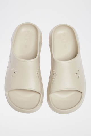 Platform Sandalen Beige