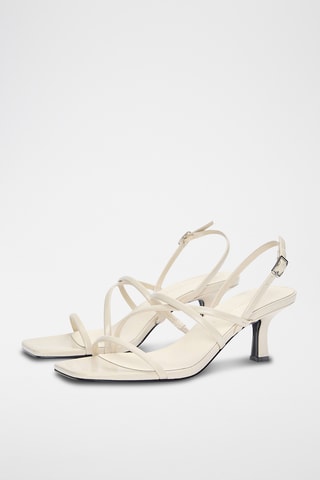 Sandales à talons - Blanc