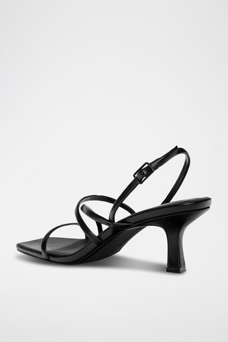 Sandales à talons - Noir