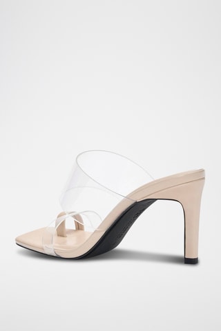 Sandales à talons - Transparent