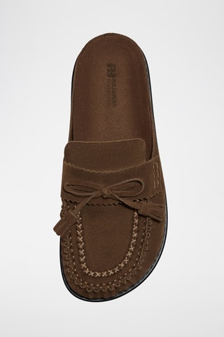 Nubuck Muiltjes - Bruin - Pull & Bear