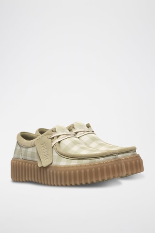 Leren Platform Sneakers Torhill - Beige