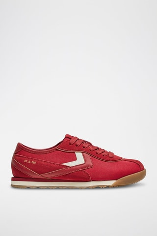 Leren Sneakers - Rood