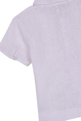 Linnen Blouse - Wit - Wit