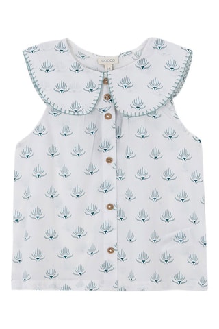 Pyjama Wit en Blauw - Wit