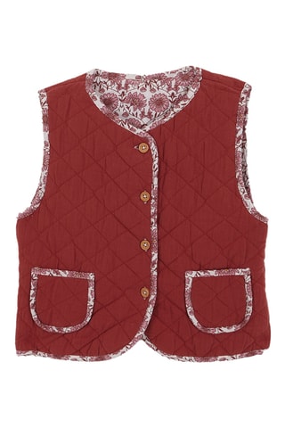 Dubbelzijdig Vest - Paars