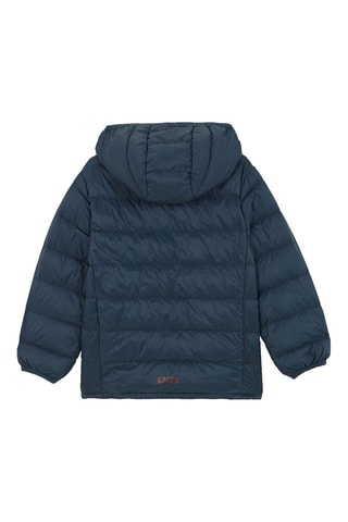 Gewatteerde Jas met Capuchon - Marineblauw - Marineblauw