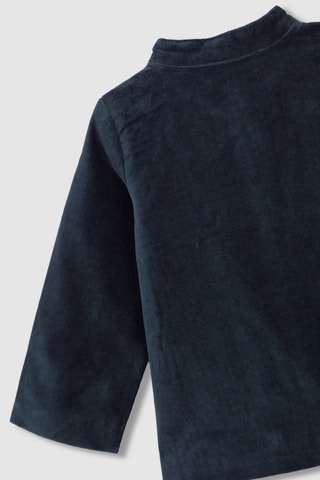 Velours Jasje - Blauw
