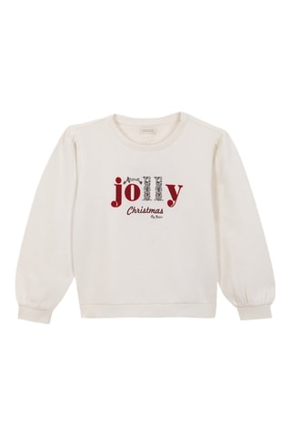 Fleece Sweater - Wit - Wit