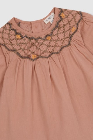 Jurk en Bloomer - Oudroze  - Roze en grijs