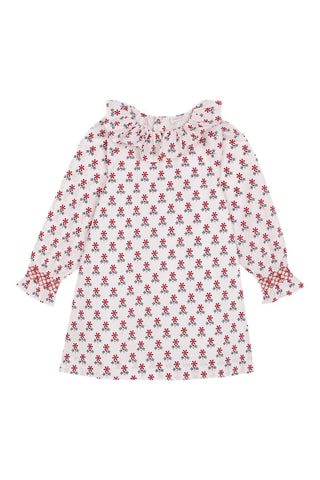 Jurk - Wit en Rood - Wit en rood