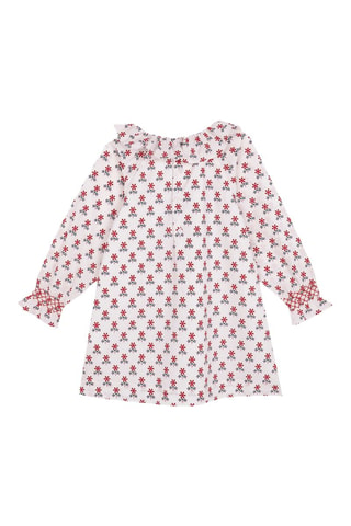 Jurk - Wit en Rood - Wit en rood