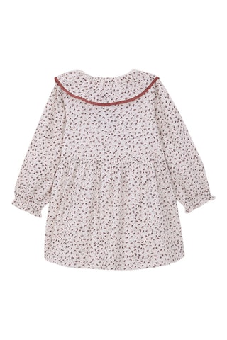 Jurk - Wit en rood