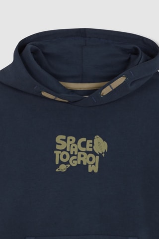 Sweater met Capuchon - Blauw