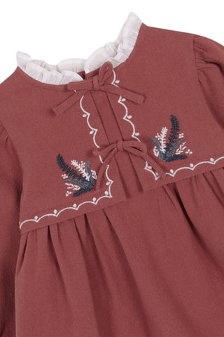 Jurk en Bloomer - Oudroze - Roze