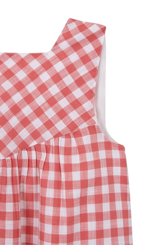 Jurk Wit en Rood - Wit en rood
