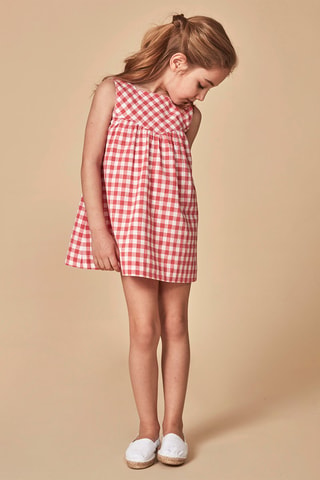 Jurk Wit en Rood - Wit en rood