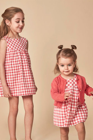 Jurk Wit en Rood - Wit en rood