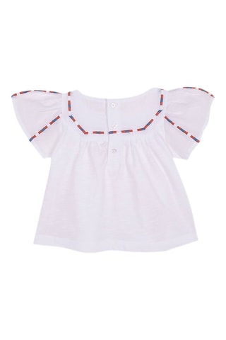 Top - Wit - Wit en rood