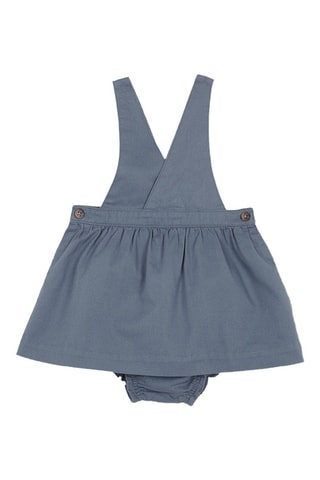 Tuinjurk en Bloomer - Petrolblauw - Blauw