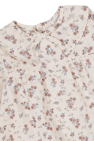 Jurk, Bloomer en Capuchon - Wit