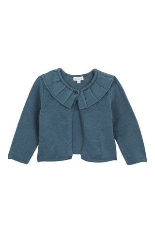 Vest - Pauwblauw - Blauw