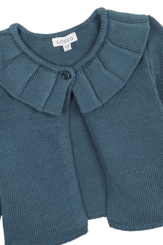 Vest - Pauwblauw - Blauw