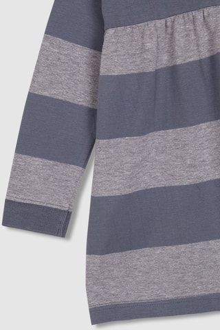 Jurk en Bloomer - Blauwgrijs - Blauw en grijs