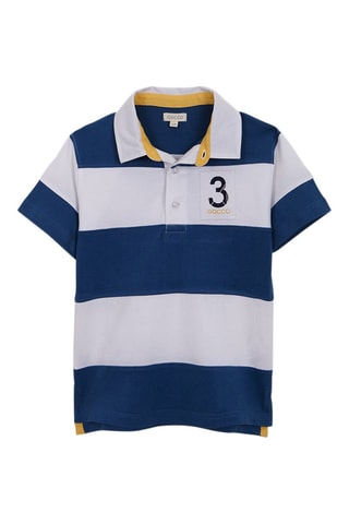 Polo - Marineblauw - Wit en blauw
