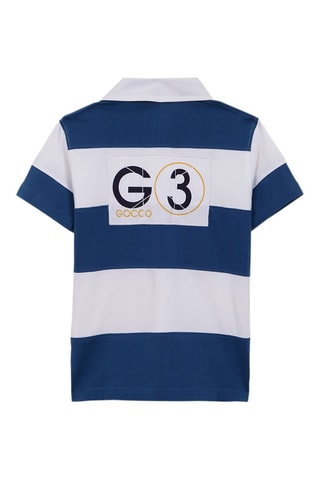 Polo - Marineblauw - Wit en blauw