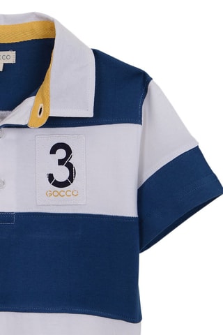 Polo - Marineblauw - Wit en blauw