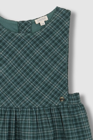 Jurk - Zwart en groen